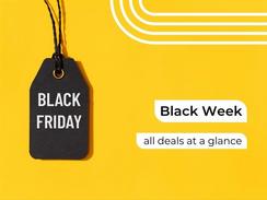Black Week - All deals at a glance
