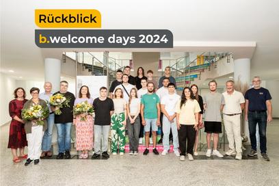 Rückblick zu den b.welcome days 2024