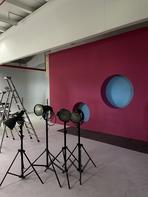 Ein Blick ins Fotostudio 