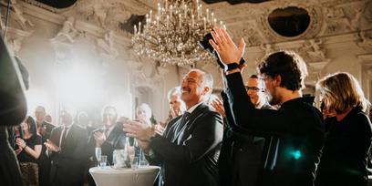 Der Neujahrsempfang aus zwei Perspektiven - Ariane und Sophia berichten