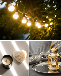 Kerze, Lichterketten