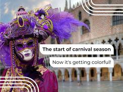 The start of carnival - when everyday life takes a break and the confetti takes over