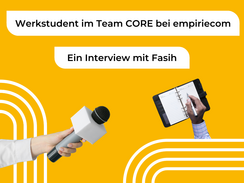 Werkstudent im Team CORE - ein Interview mit Fasih