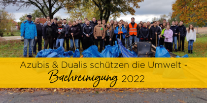 Azubis schützen die Umwelt